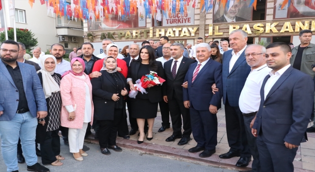 AK Parti Genel Başkan Yardımcısı Jülide Sarıeroğlu, Hatay’da konuştu: