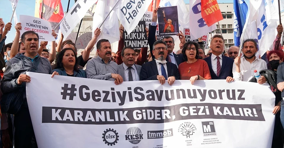 Gezi davası kararlarına Ankara’da protesto