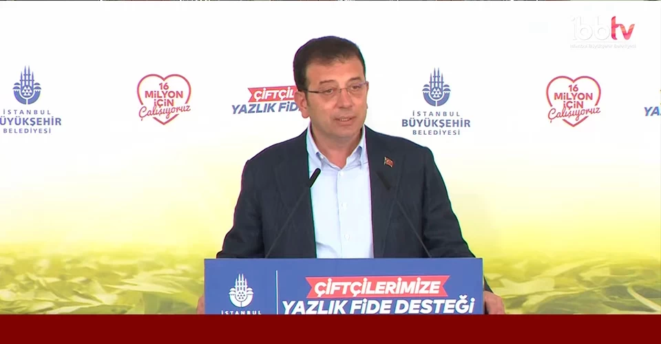 İmamoğlu’ndan “Vız gelir tırıs gider” özrü