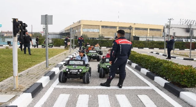 Manisa’da trafik eğitim parkı konuklarını ağırlıyor