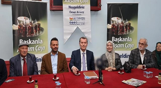 Zeytinburnu Belediye Başkanı Ömer Arısoy - Akşam Çayı Programı’nın İlki ‘Yeşiltepe Mahallesi’yle Başladı